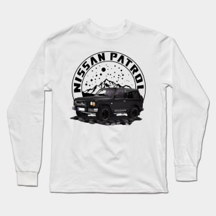 Nissan Patrol Off-Road Car JDM Long Sleeve T-Shirt